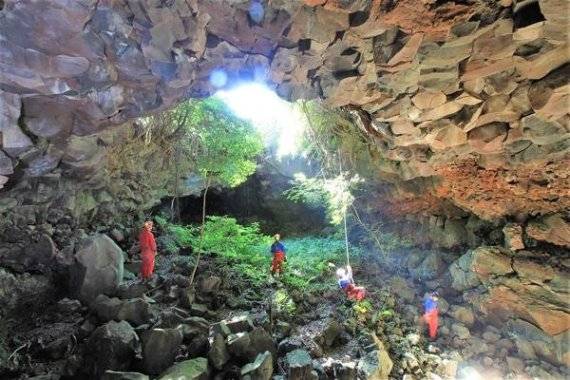 세계유산지역에 포함된 거문오름용암동굴계 상류 동굴군인 대림굴. [사진=제주도 세계유산본부]