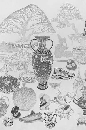 `우아한 노력`(137×200㎝). [사진 제공 = 이화익갤러리]