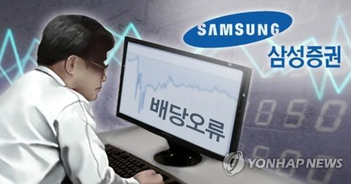 증선위 '배당오류' 삼성증권 과태료 1억4천만원 부과 (PG)