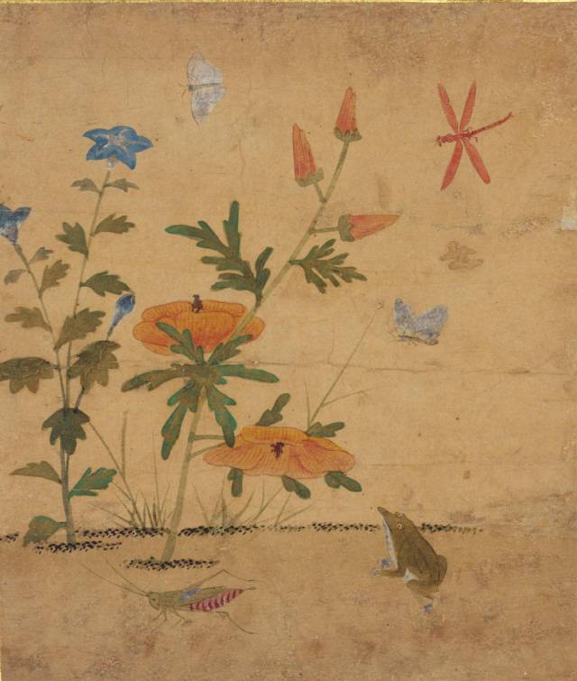 신사임당 ‘초충도’ 중 ‘어숭이와 개구리’ /사진제공=국립중앙박물관