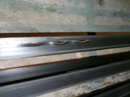 손상된 플랫벨트 모습 [독자 제공=연합뉴스]