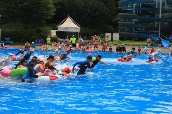 한화리조트 양평 야외 수영장