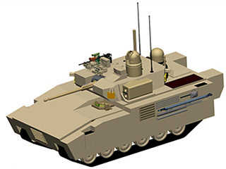 미국이 도입 하려는 차세대 전투차량(NGCV) 모형도 [사진 wikipedia]