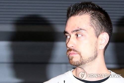 이태원 살인사건의 주범으로 20년형을 선고받은 아더 존 패터슨 [연합뉴스]