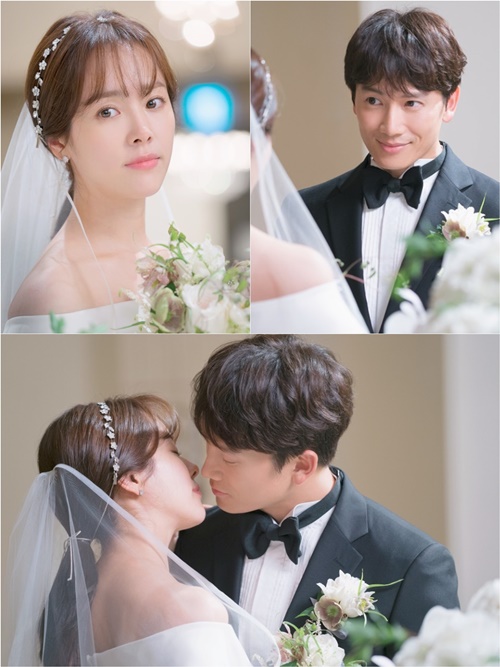 ‘아는 와이프’ 지성♥한지민, 결혼식 현장 사진=tvN 제공
