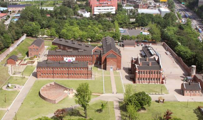 Seodaemun Prison History Hall in northern Seoul was formerly a penitentiary, opened in 1908 by Japanese colonialists. (Seodaemun Prison History Hall)