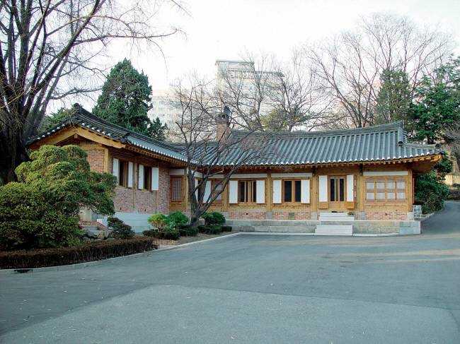 현재 남아있는 옛 미국 공사관. 경향신문 자료사진