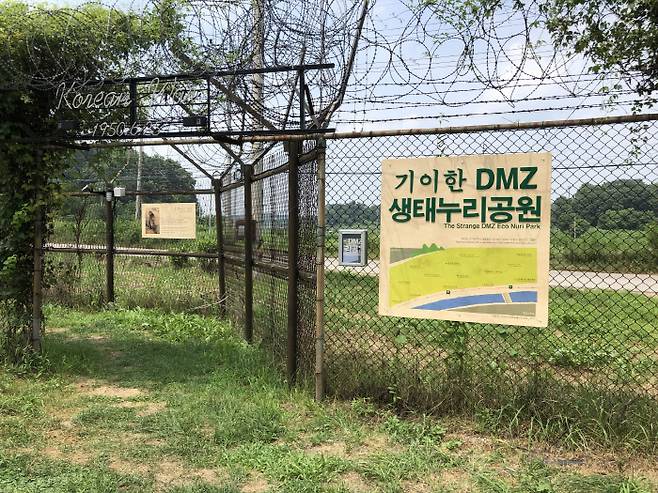 강현아의 ‘기이한 DMZ 생태누리공원’. 경기관광공사 제공