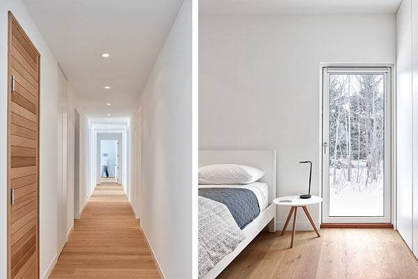 하얀 눈을 집 안으로 옮긴 듯, 곳곳을 화이트톤으로 인테리어했다. /ⓒShai Gil