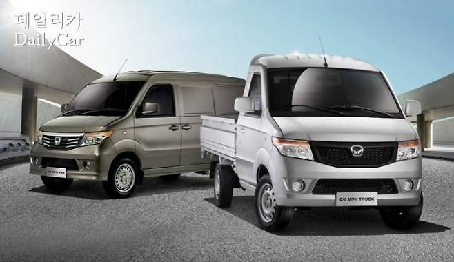 신원CK모터스, (미니밴 미니트럭)