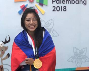 아시안게임 주짓수 첫 금메달리스트가 된 캄보디아의 젯사 칸. 출처 | 젯사 칸 인스타그램