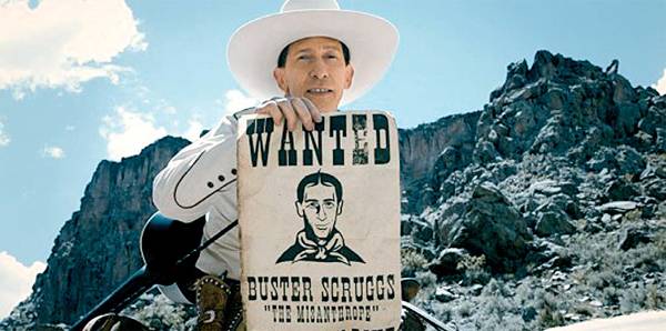 코엔 형제 감독의 넷플릭스 신작 영화 `더 발라드 오브 버스터 스크럭스`