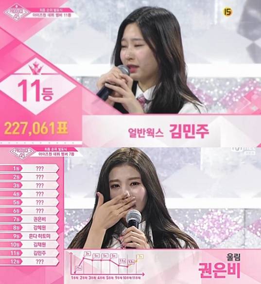 프로듀스 48 (사진=방송 영상 캡처)