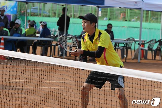 한국 정구 대표팀의 김기성.(대한정구협회 제공) © News1