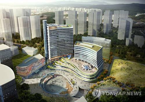 경기도 광교신청사 조감도