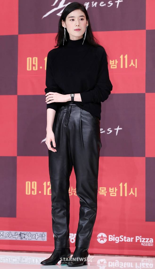[★포토]정은채, '시선강탈 가죽 바지'
