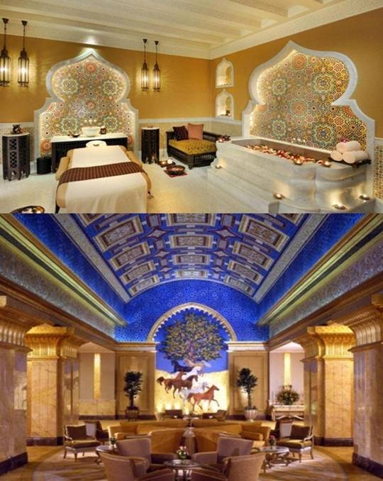 만수르 가족들이 머물고 있는 것으로 알려진 7성급 호텔. [사진 더 선 캡처]