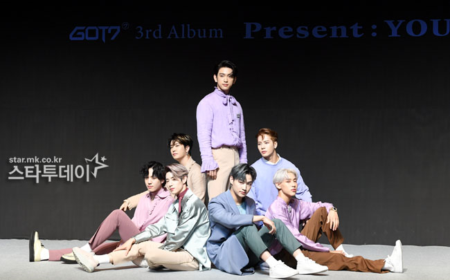 그룹 갓세븐. 사진｜유용석 기자