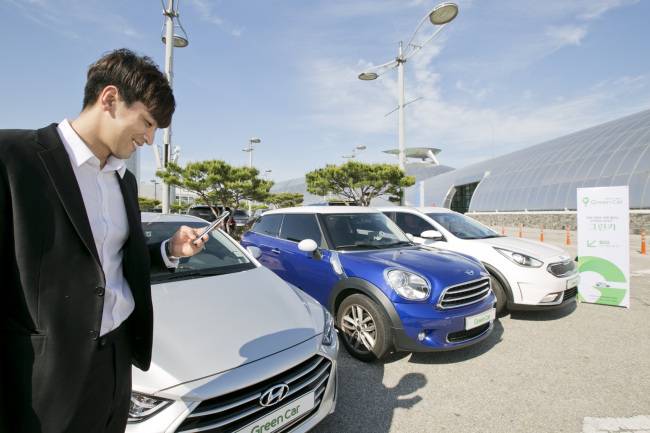 카셰어링 관련 자료사진. [제공=그린카]