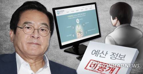 심재철 의원실 보좌관들，예산 정보 무단 열람·유출 의혹 (PG) [최자윤 제작] 사진합성·일러스트