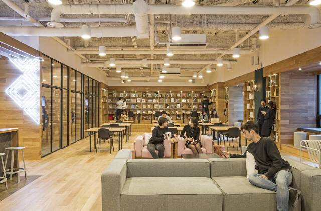 [사진=패스트트랙아시아] 패스트파이브 삼성2호점 내부 모습.