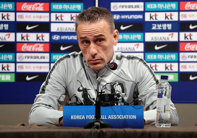 ▲ 파울루 벤투 한국 축구 대표팀 감독이 2기를 발표했다. ⓒ연합뉴스
