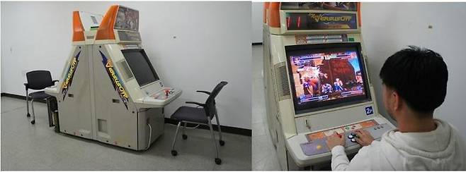 오락실 게임기를 집으로