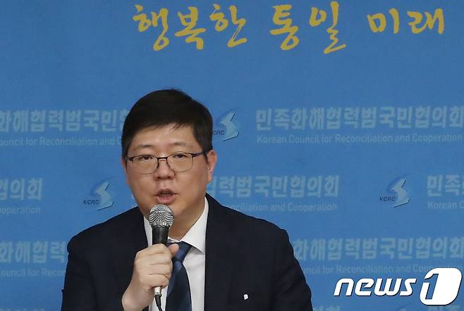 김홍걸 민족화해협력범국민협의회(민화협) 대표상임의장. 2018.7.22/뉴스1 © News1 송원영 기자