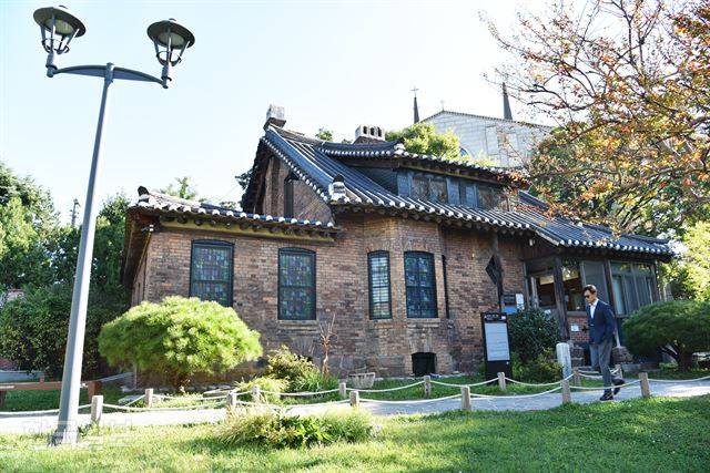 청라언덕의 선교사 주택.