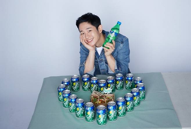 배우 정해인. 사진제공 코카콜라