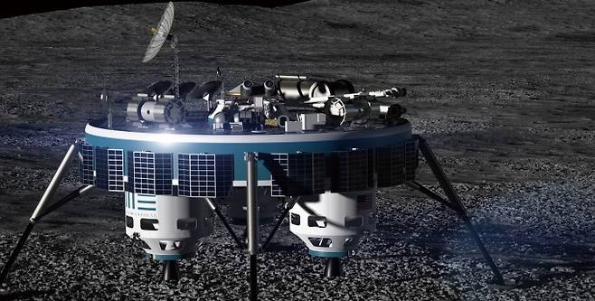 문 익스프레스가 개발 중인 달 자원탐사선 ‘MX-5’의 모습. - Moon Express 제공