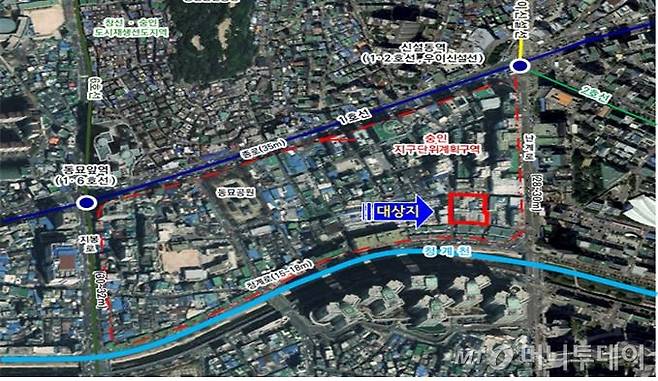 서울 종로구 숭인지구단위계획구역 내 특별계획구역(Ⅲ-3구역) 위치도. /사진제공=서울시