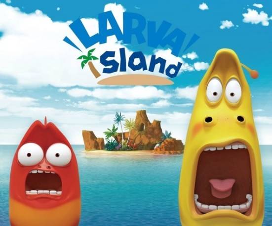 토종 애니메이션 애벌레 듀오 ‘라바’가 글로벌 동영상 서비스 플랫폼 넷플릭스와 손잡고 세계 시장 장악에 나섰다. 사진은’ 라바 아일랜드‘ 캡처.