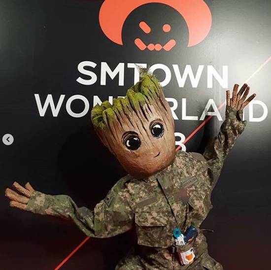 ▲  '몰라보겠어'…루나, 그루트로 완벽 변신