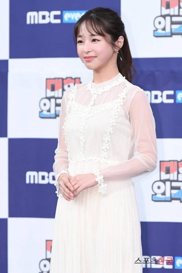 MBC애브리원 예능 '대한외국인' 제작발표회에 참석하고 있는 모에카. 사진=장동규 기자 jk31@hankooki.com
