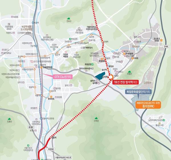 탑석역 인근 지도. /땅집고