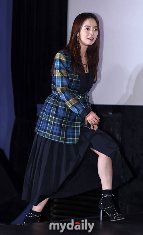 ▲ 송지효 '보폭이 너무 큰 거 아냐?'