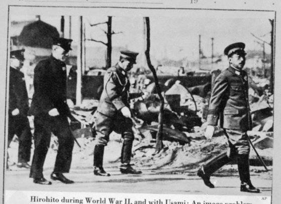 태평양전쟁 당시의 히로히토 일왕 [중앙포토]