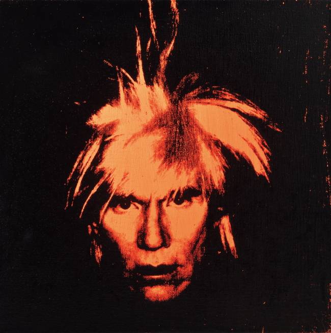 Andy Warhol 安迪·沃荷, <Self Portrait>, synthetic polymer paint and silkscreen ink on canvas, 30.5×30.5cm, 1986, stamped by the Andy Warhol Foundation for the Visual Arts and the Estate of Andy Warhol, and numbered `PO40.008` on the overlap, Estimate: HKD 16,000,000- 25,000,000 / KRW 23억? 36억원 [사진제공=서울옥션]