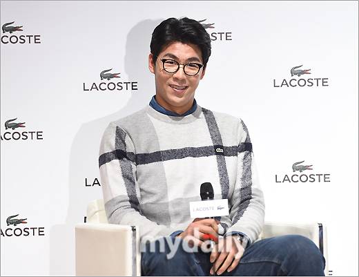 ▲ 정현 '수줍은 미소'