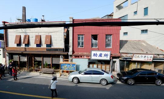 일제강점기 목포의 상업공간이 그대로 남아있는 ‘1897 개항문화거리’의 모습.