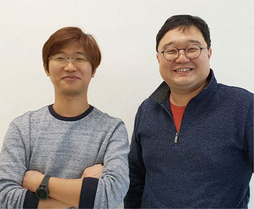 (/사진) 김상현(왼쪽), 심경진 운칠기삼 대표.
