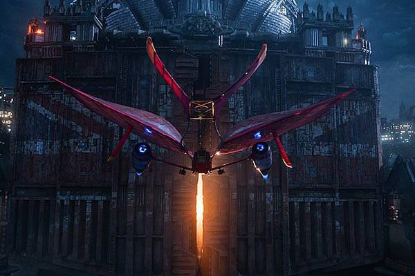 영화에서 묘사된 안나 팽의 비행선 제니 하니버. / UPI코리아