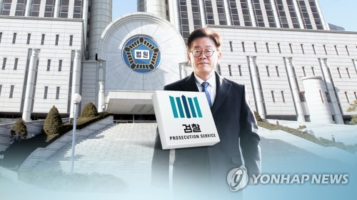 이재명 지사 의혹 이젠 법원으로…`불꽃공방' 전망 (CG) [연합뉴스TV 제공]