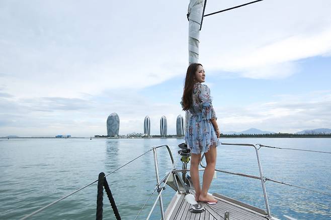 요트투어는 하이난에서 가장 럭셔리한 투어다