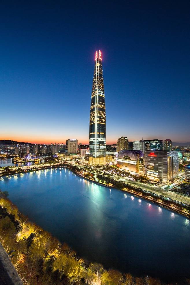 /사진=서울 스카이 전망대 야경