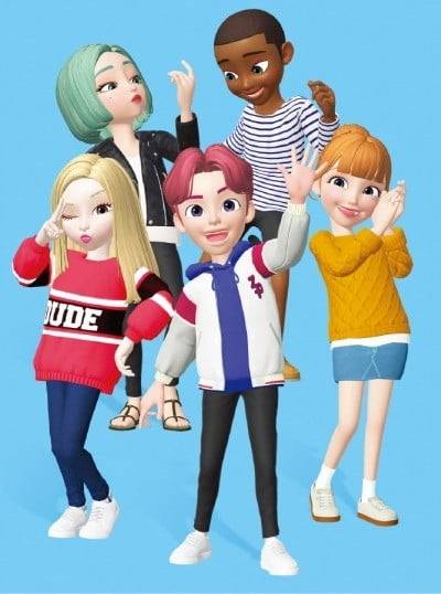 제페토 앱의 3D 아바타