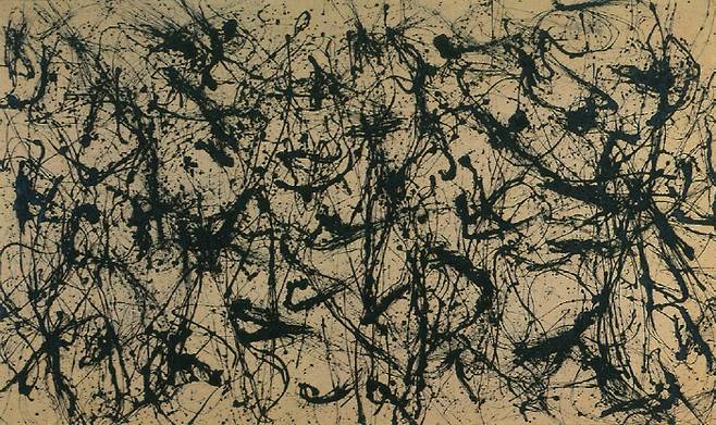 잭슨 폴록의 ‘32번’(1950)  프시케의숲 제공