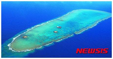 【서울=뉴시스】오키노토리시마.