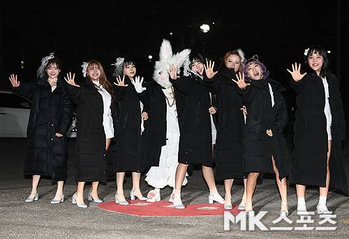핑크판타지 '뮤직뱅크 기대하세요' [MK포토]